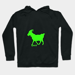 G.O.A.T. neon Hoodie